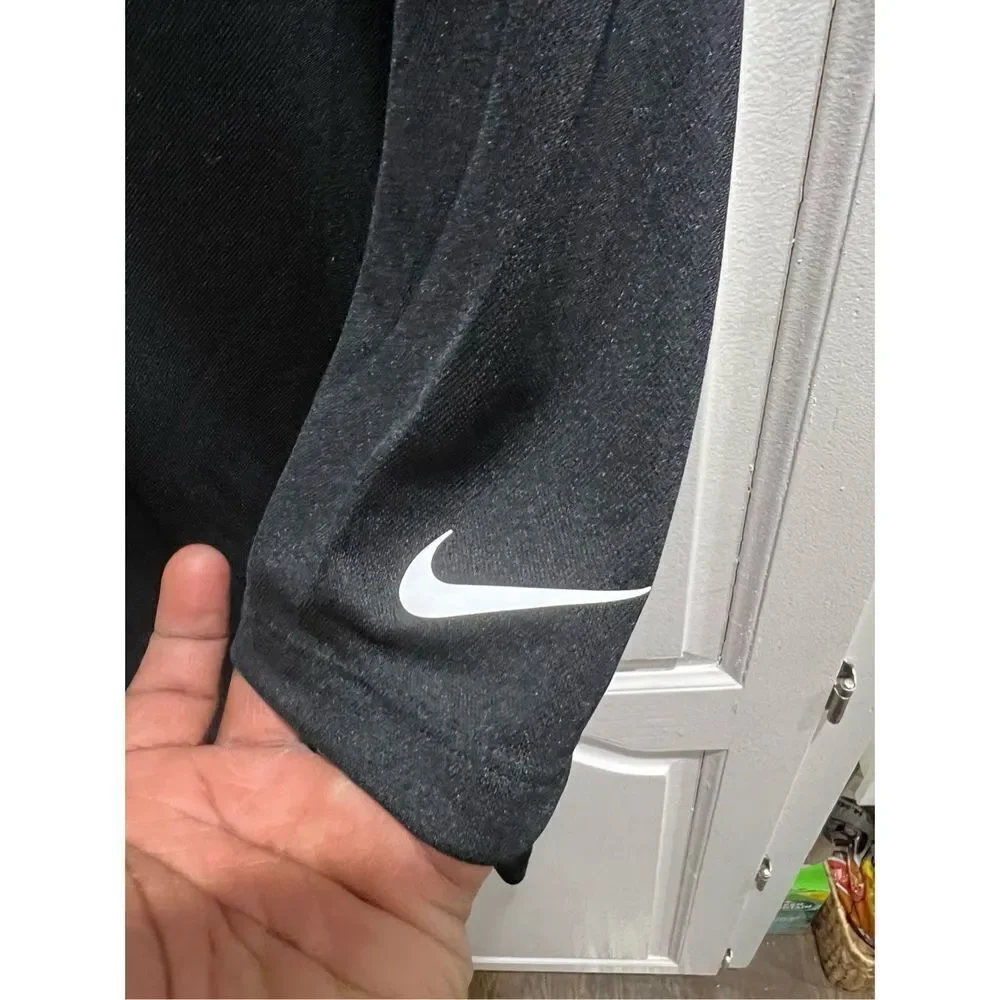 Nike Dri-FIT Victory Men's Golf Black Polo Large